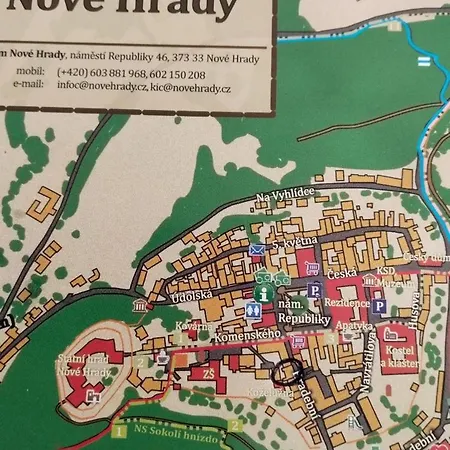 Apartman Nove Hrady Apartamento *